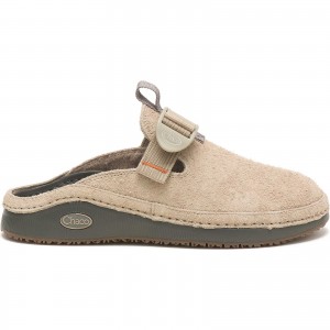 Beige Chaco Paonia Clog | UJNYIS-549