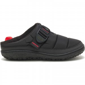 Black Chaco Ramble Puff Clog | CTMHFP-308