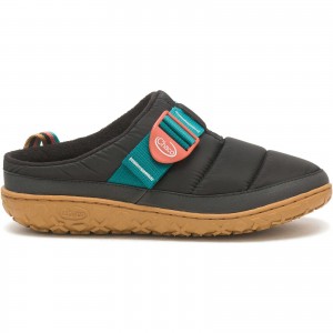 Black Chaco Ramble Puff Clog | SHXGOY-803