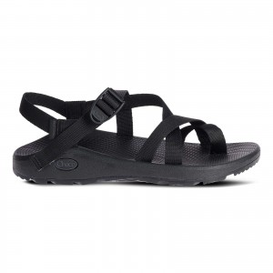 Black Chaco Z/Cloud 2 Cushioned Wide Width Sandal | DHYARS-170