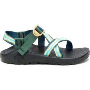 Light Turquoise Chaco Z/1 Classic Rivers USA Sandal Wide Width | GLAZUW-326