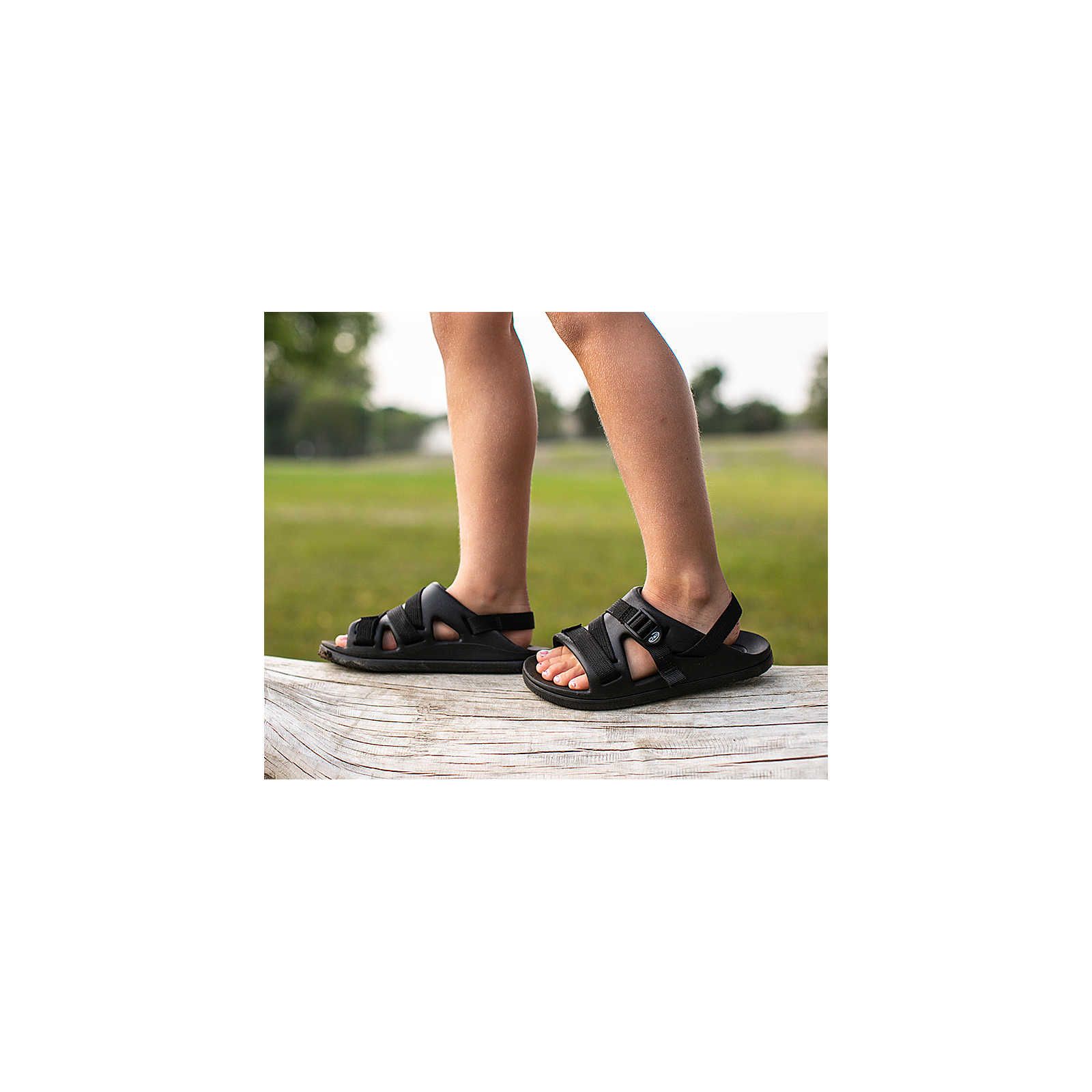 Black Chaco Chillos Sport Sandal | QIKZTC-937