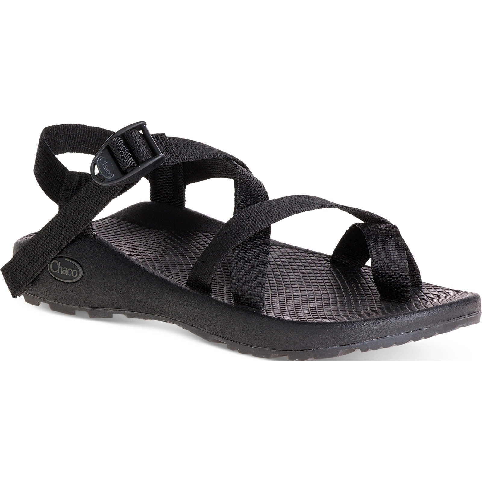 Black Chaco Z/2 Adjustable Strap Classic Wide Width Sandal | SOMYQE-492