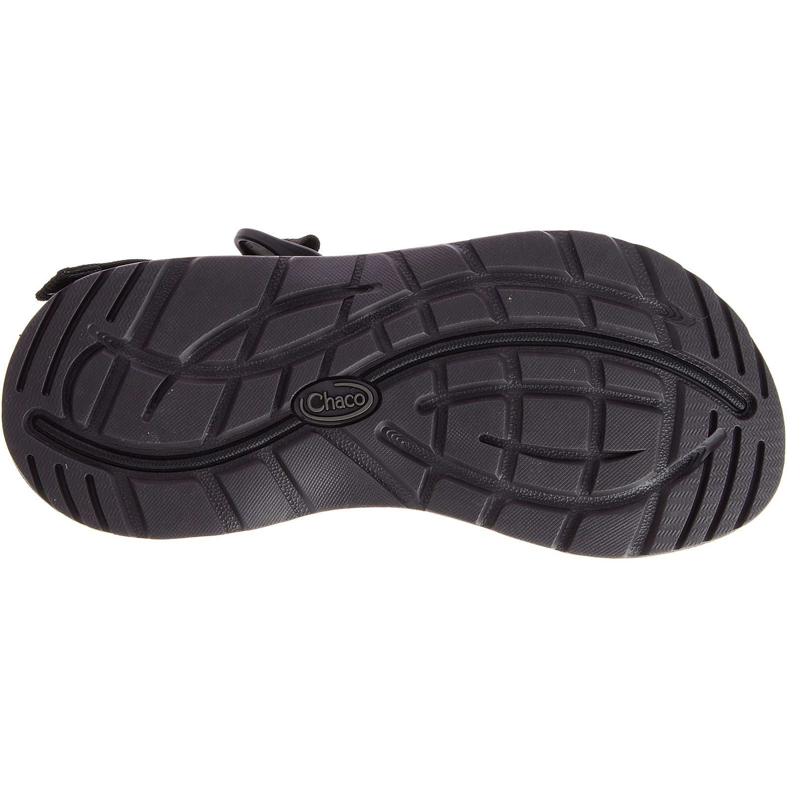 Black Chaco ZX/2 Cloud Dual-Strap Cushioned Wide Width Sandal | DLCXPF-468