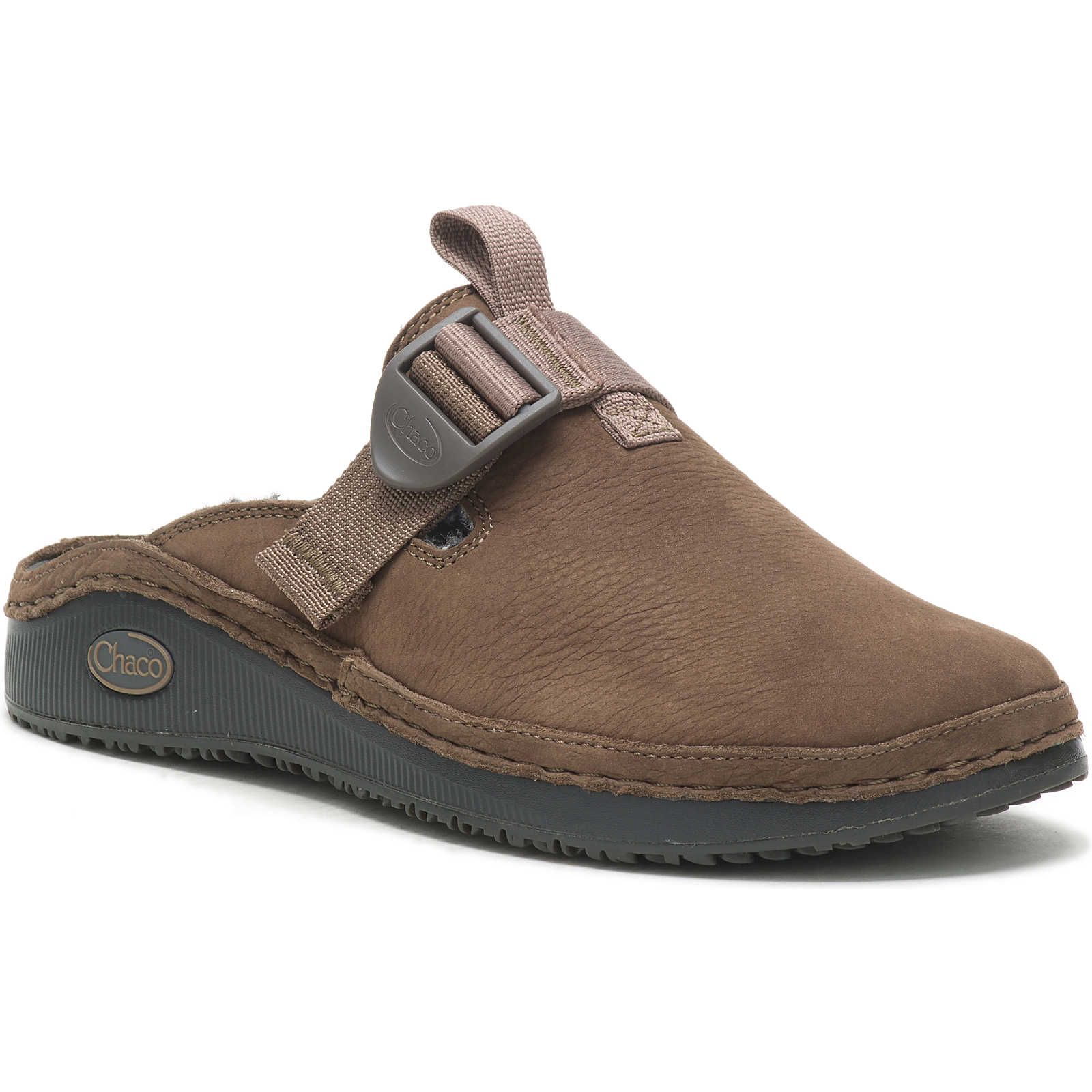 Brown Chaco Paonia Clog Fluff | NLJGZX-174