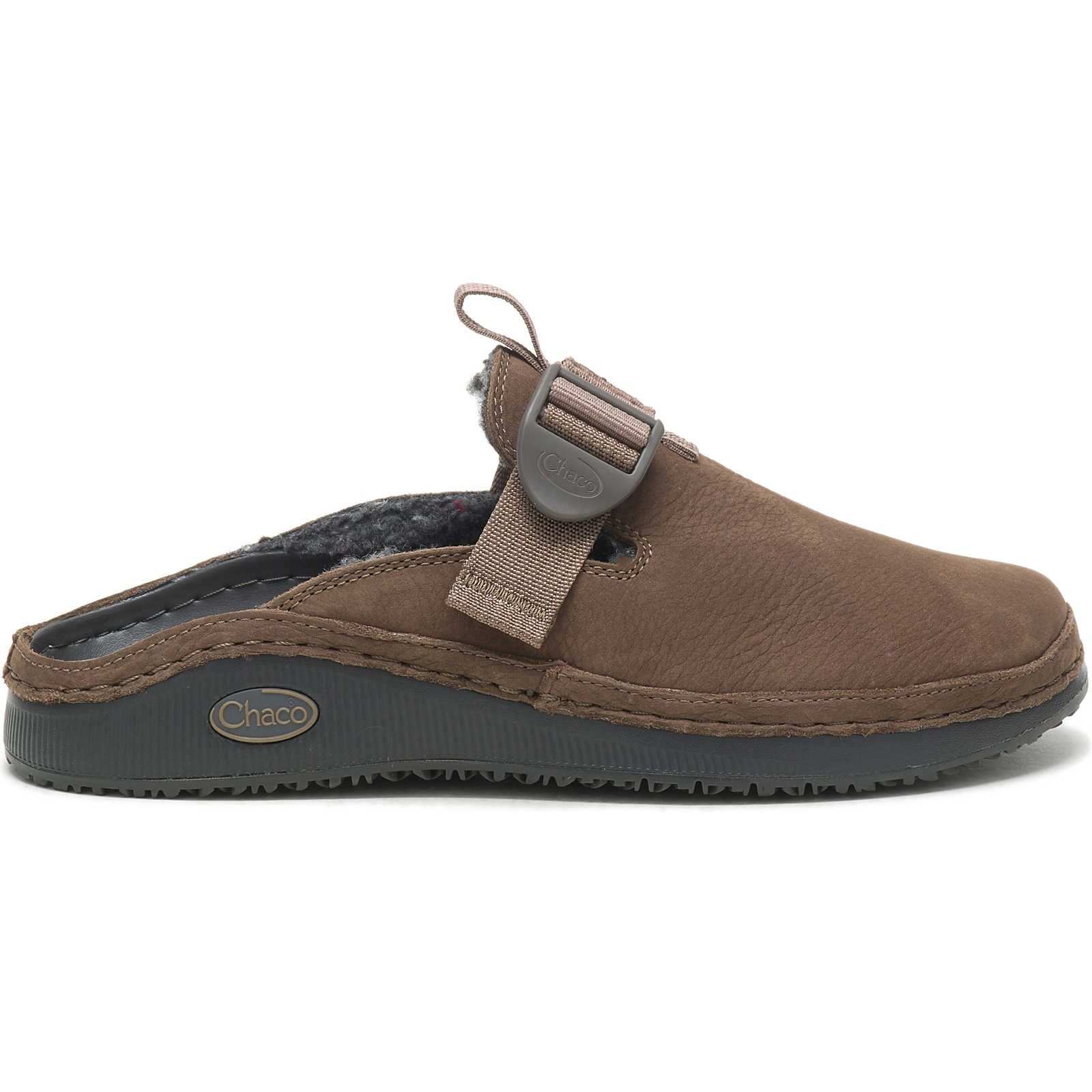 Brown Chaco Paonia Clog Fluff | NLJGZX-174