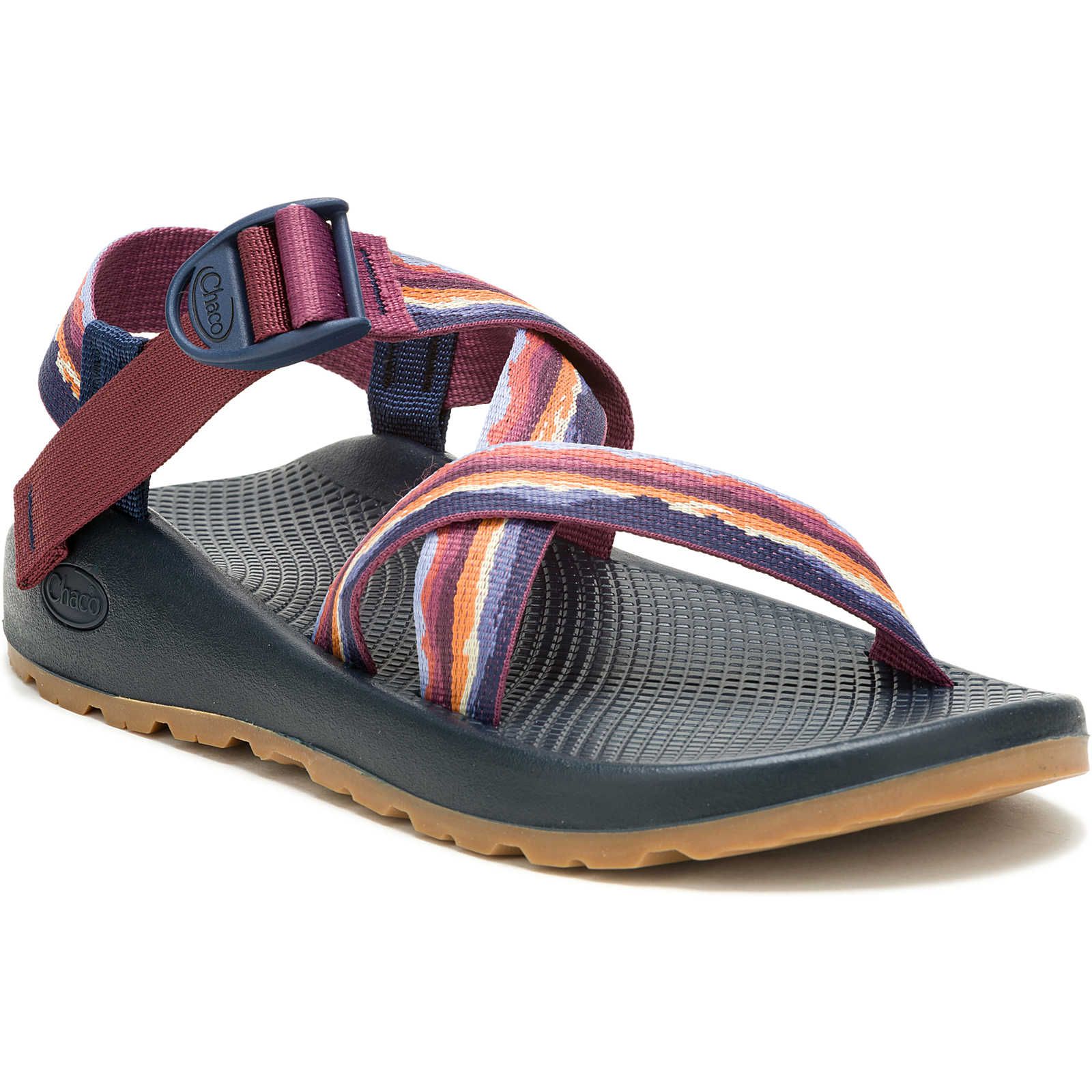 Burgundy Chaco Z/1 Classic Landscapes USA Wide Width Sandal | AIKCNR-548