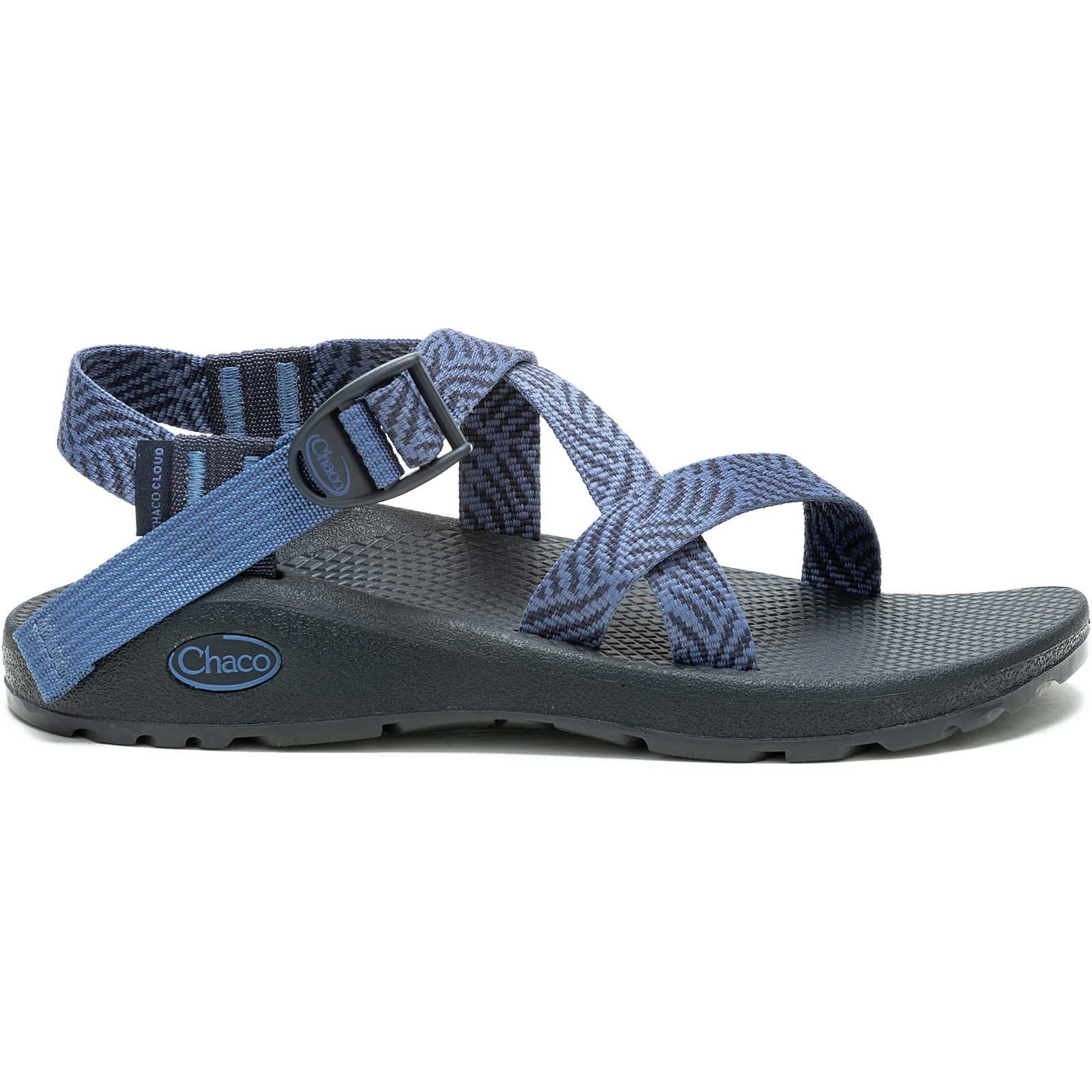 Navy Chaco Z/Cloud Cushioned Sandal | QUVJPZ-375